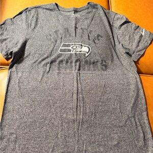 Nike Dark Gray Heather Seattle Seahawks Tee